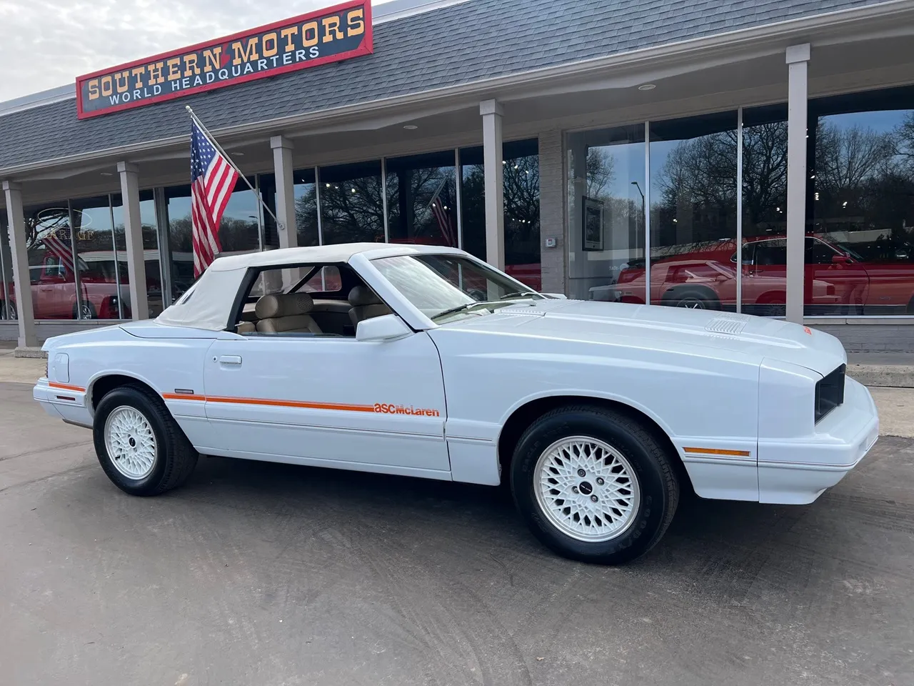 1986 Mercury Capri ASC McLaren